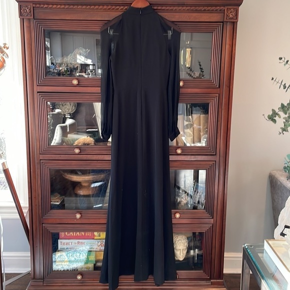 Jill Jill Stuart Black Keyhole Gown NWT - Picture 4 of 10